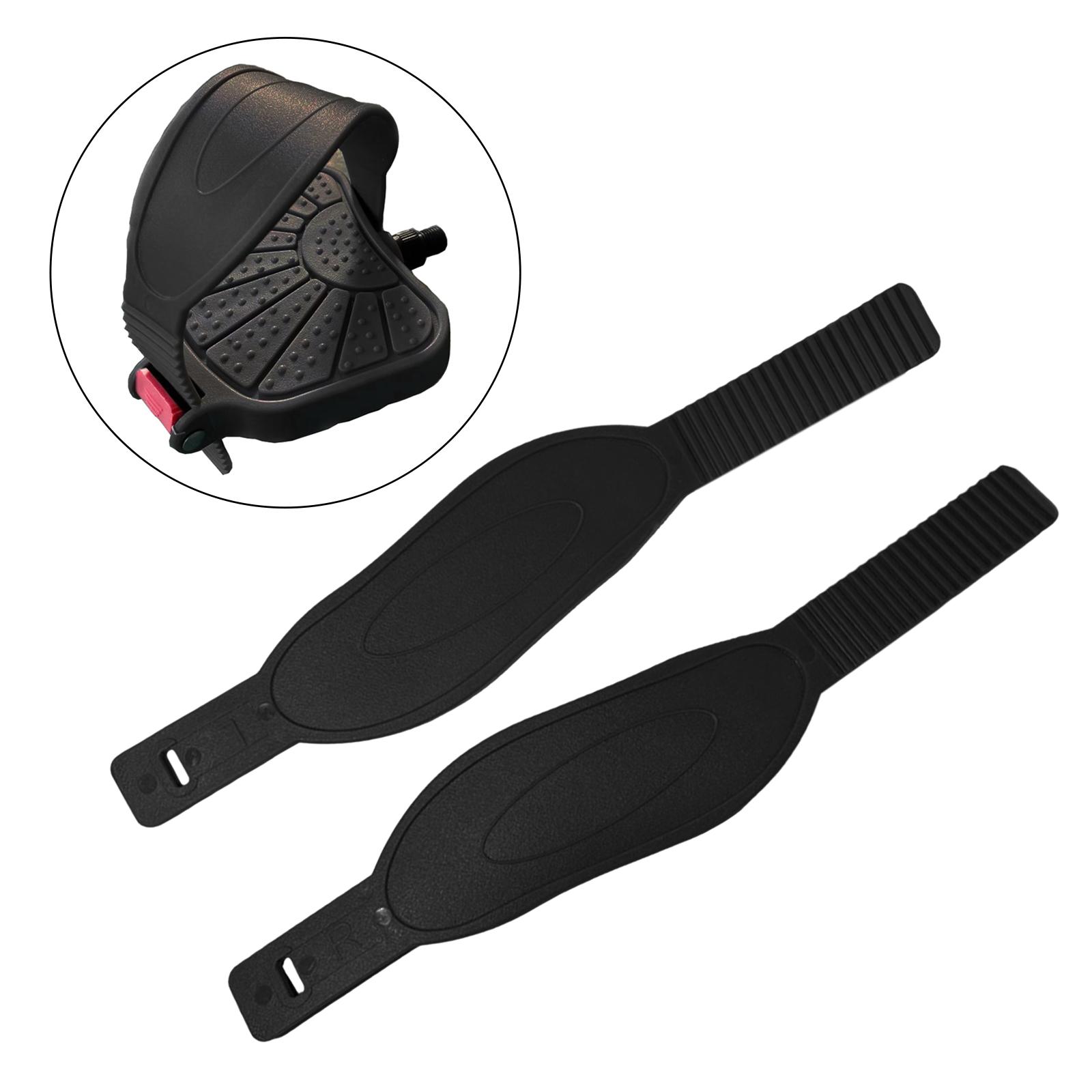 Home Gym Universal Machine - 2x Cinghie per pedali per cyclette,