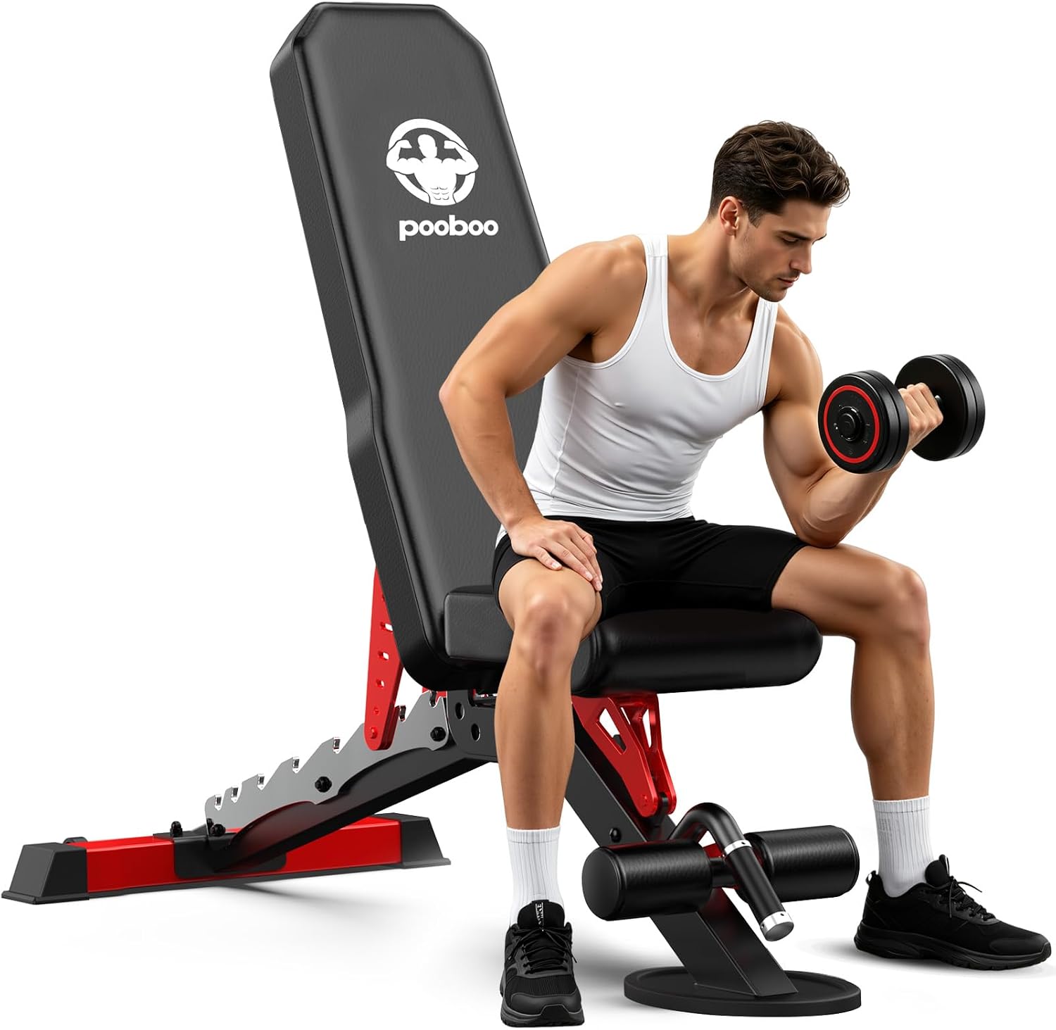 Home Gym Weight - Panca Regolabile per Pesi, Panca FID