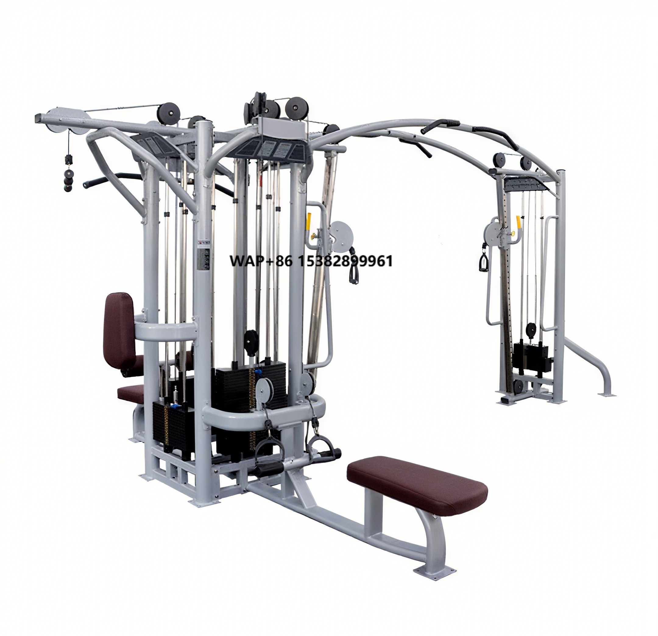 Vertical Leg Press - Attrezzo Multifunzionale per Allenamento Completo a