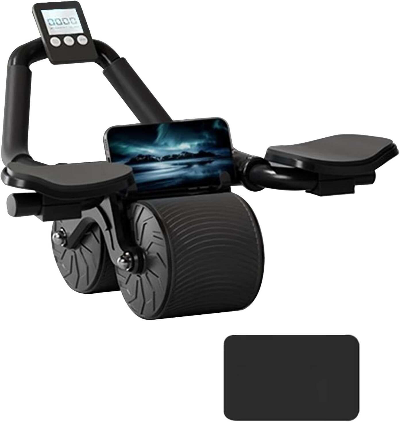 Home Gym Total Fitness - Ruota Addominale Automatica Intelligente con Timer