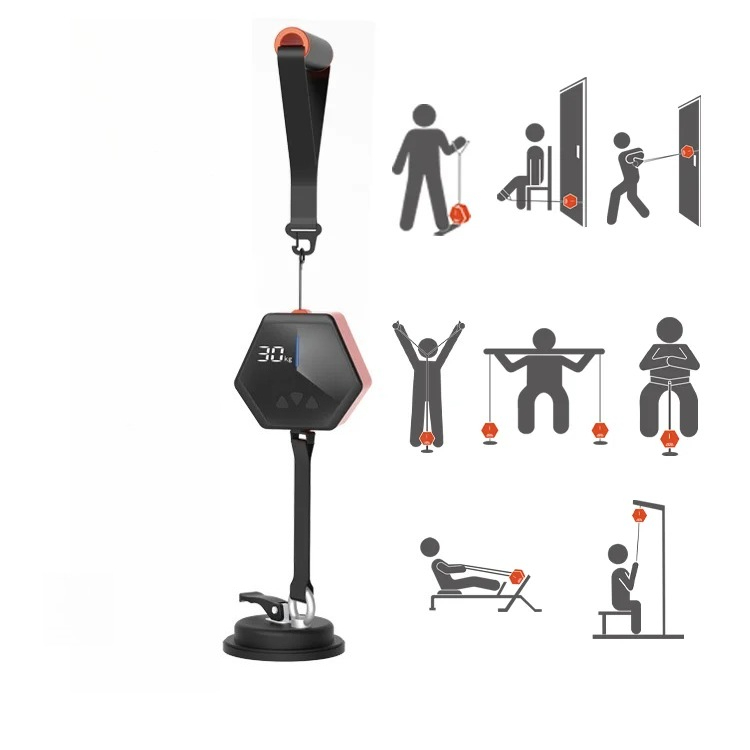 Home Gym Total Fitness - Pompa elettrica intelligente tascabile per fitness,