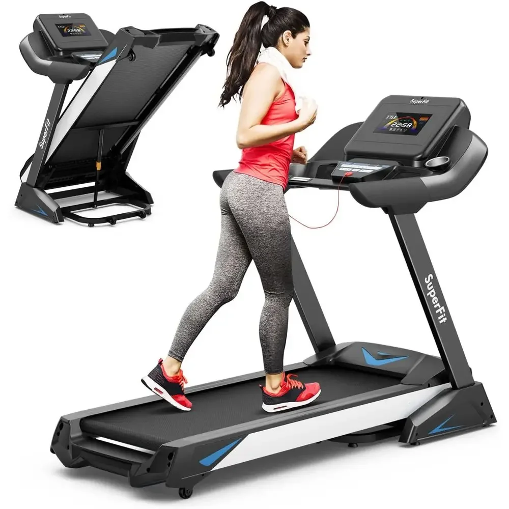 Home Gym Training Program - Treadmill Resistente con 4,75 HP, Inclinazione