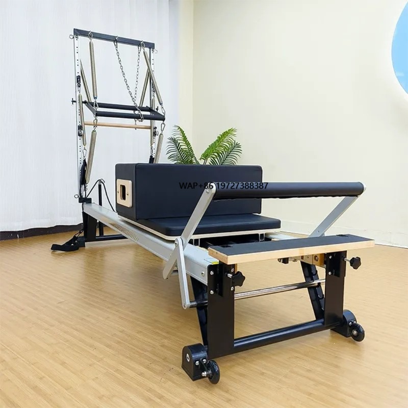 Home Gym One Machine - Reformer Pilates in Alluminio per Casa,