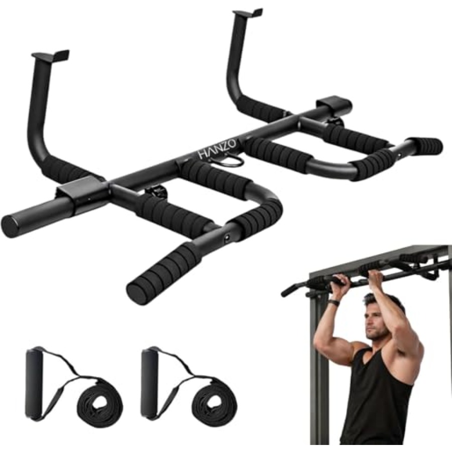 Home Gym Multi - Set Barra per Trazioni da Porta