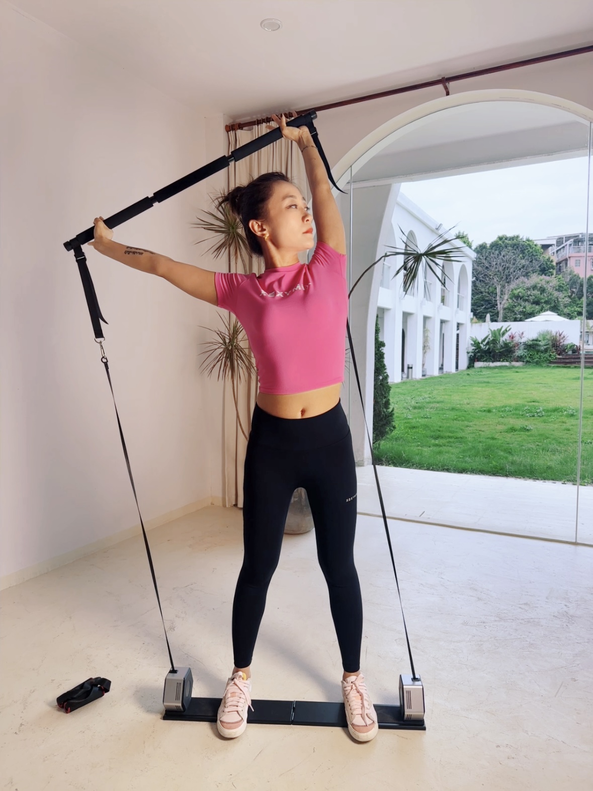 Home Gym Total Fitness - Pompa Elettrica Intelligente Portatile per Fitness,