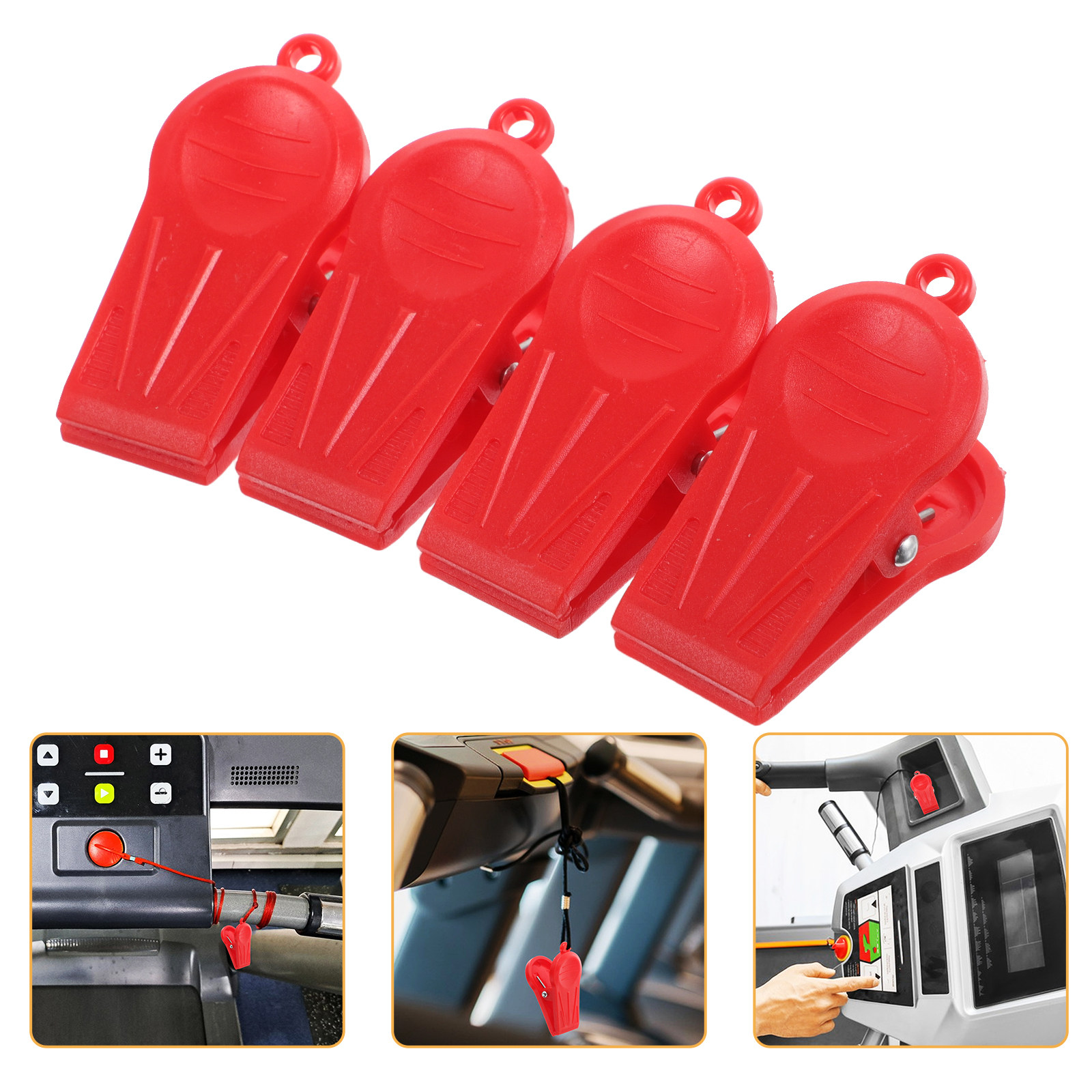 Home Gym Universal Machine - 4 Pezzi Clip di Sicurezza Universale