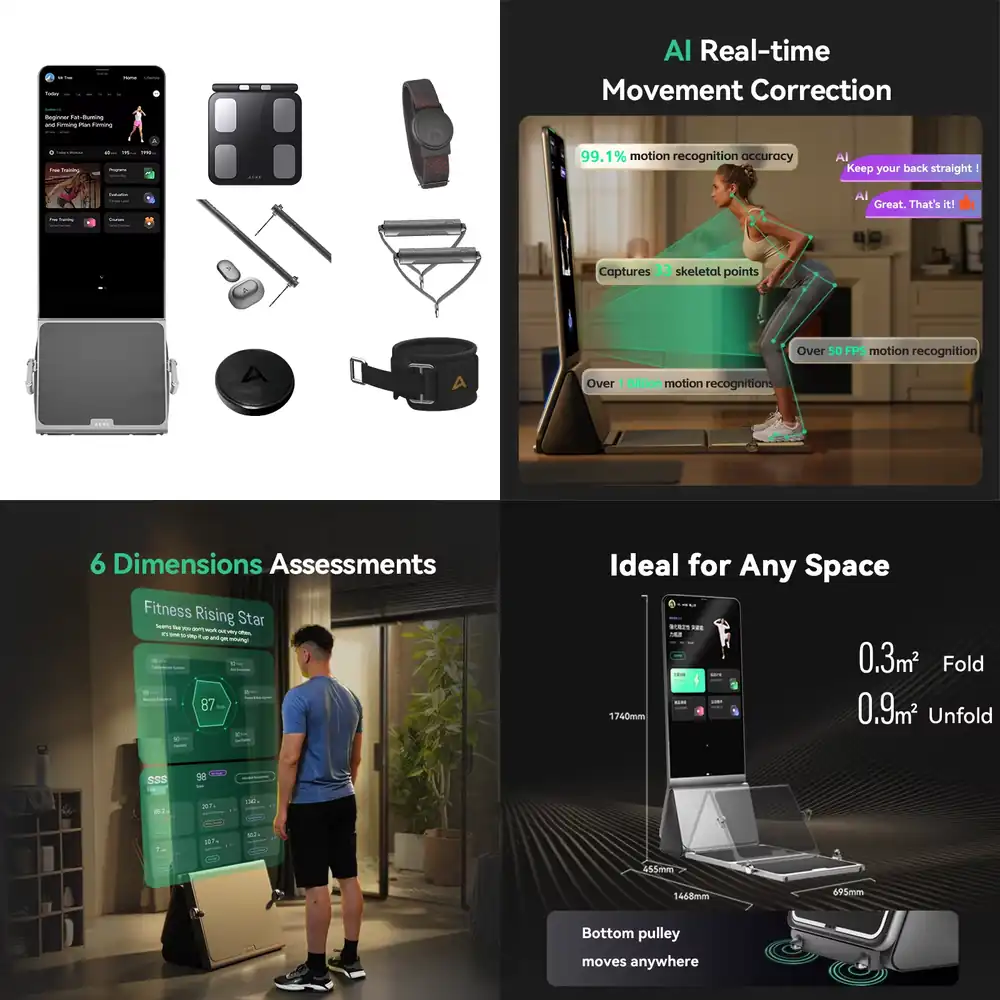 Home Gym One Machine - AEKE K1 Attrezzatura Multifunzione per Palestra