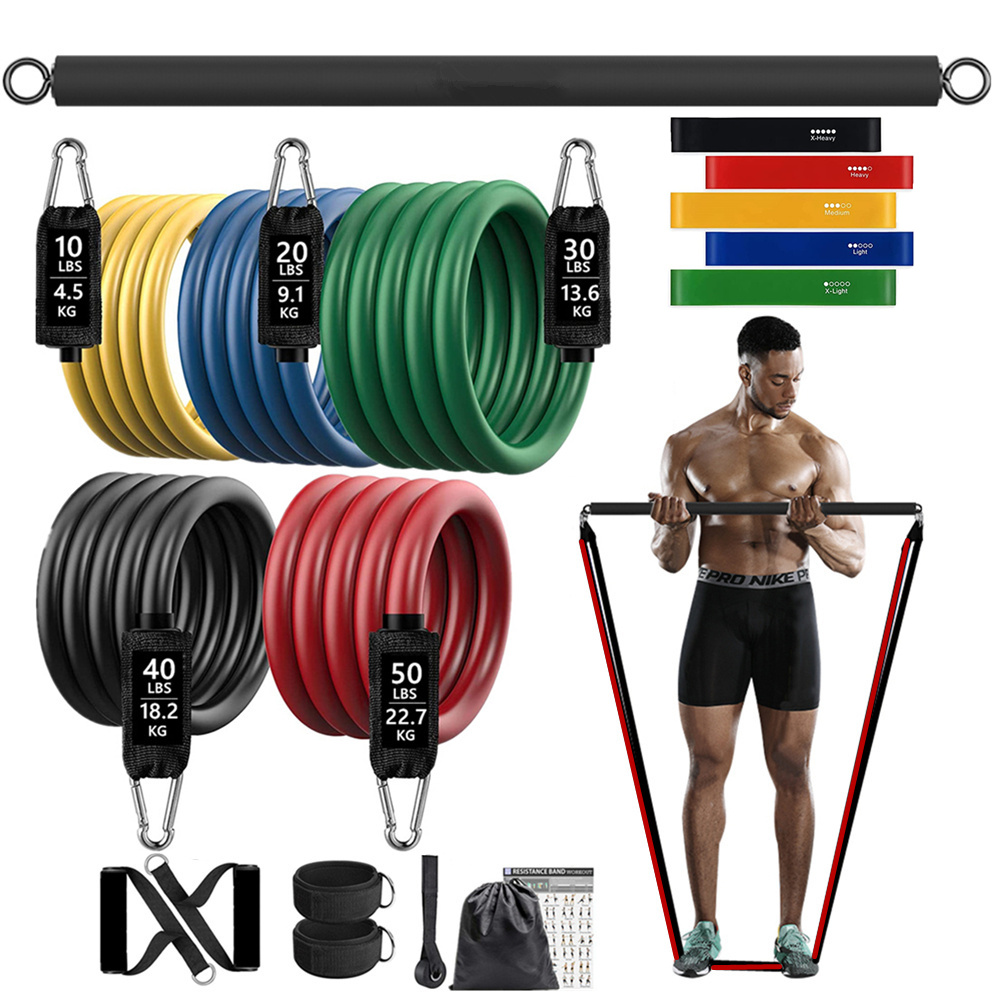 Home Gym Unit - 150lb Fitness Booty Resistenza Fascia elastica