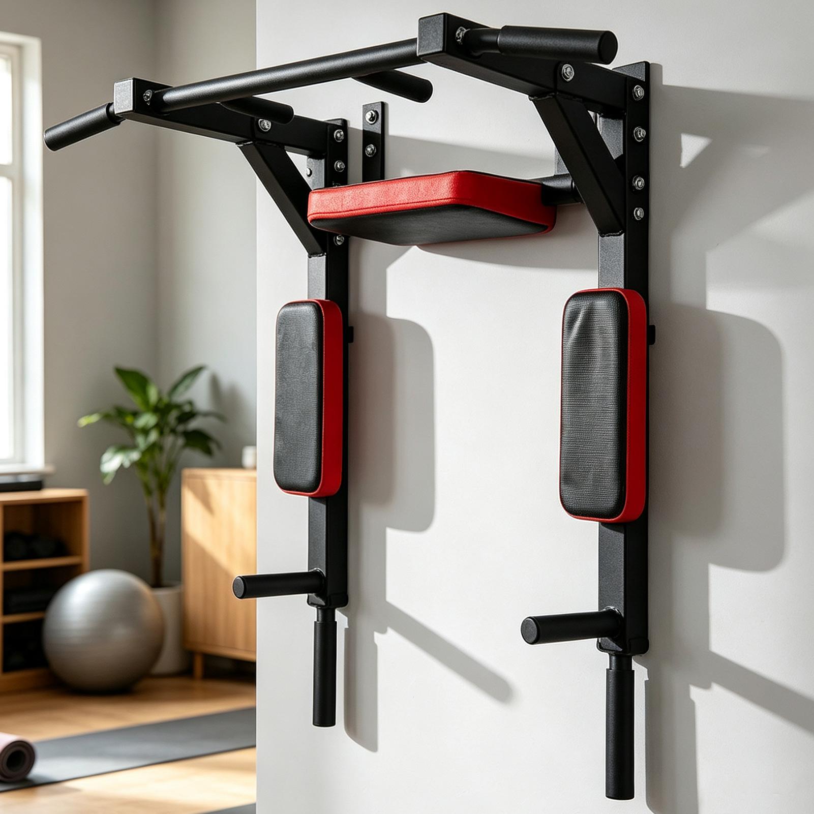 Pull Up Bar Tower - Barra per trazioni a parete, sbarra
