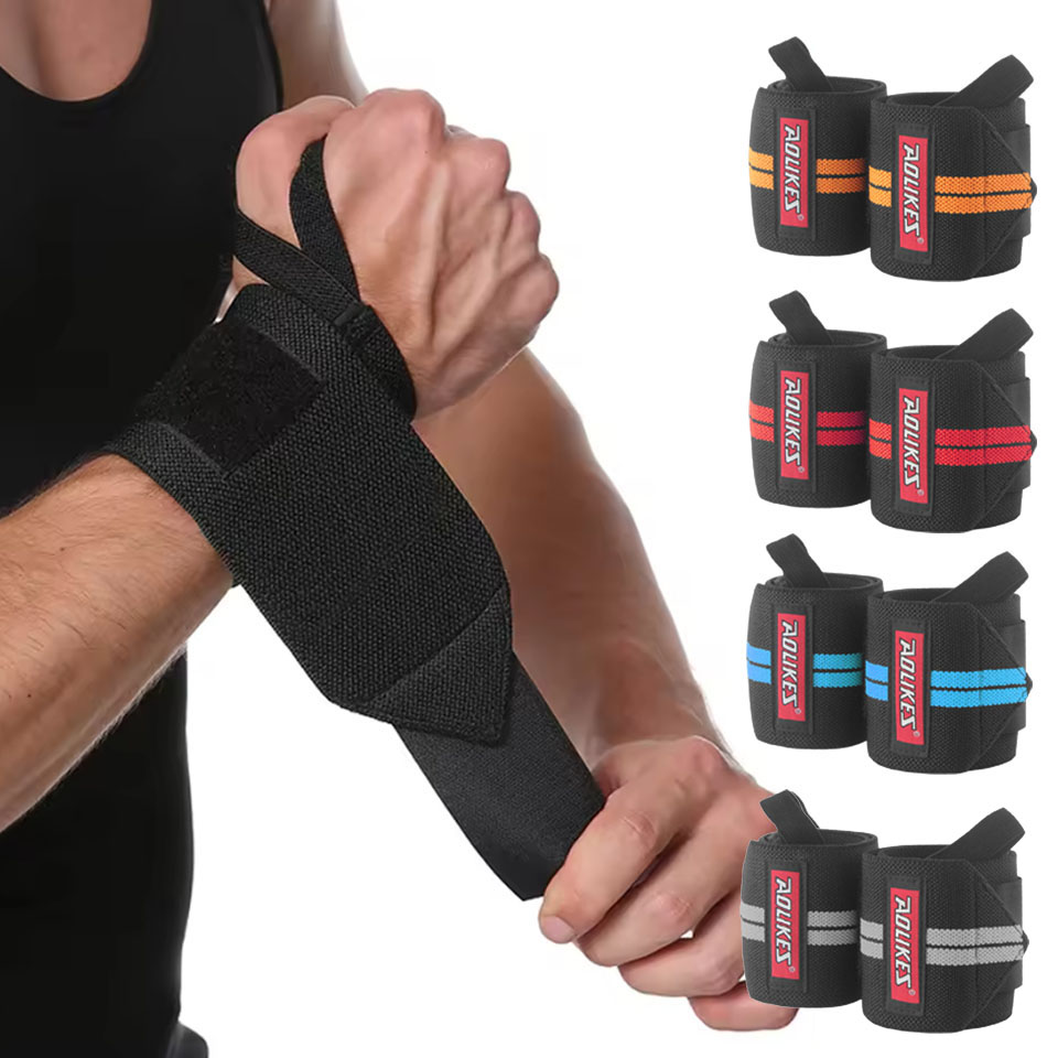 Lifting Straps Wrist - AOLIKES Fasce da Polso per Fitness,
