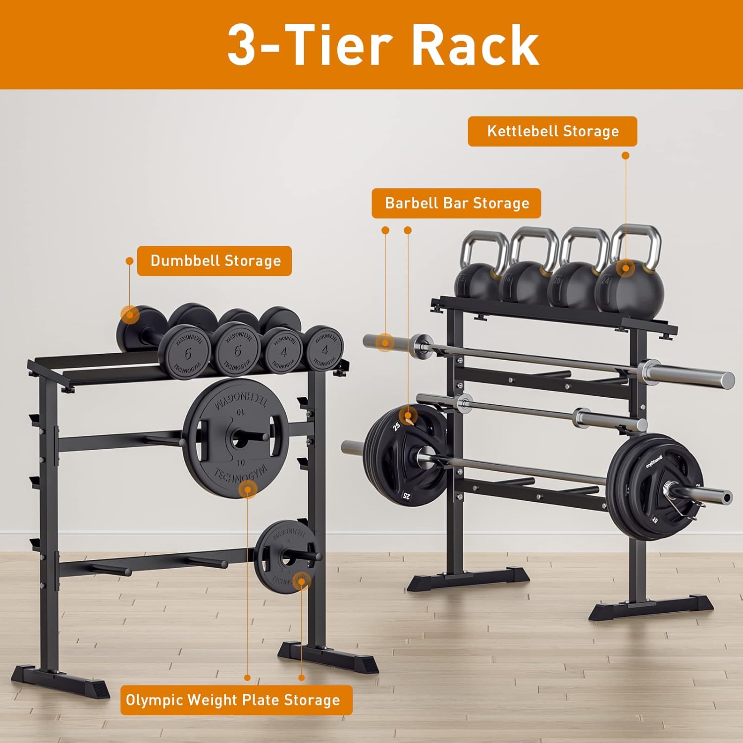 Rack Porta Pesi per Allenament - Home Gym Weight recensione e prezzo