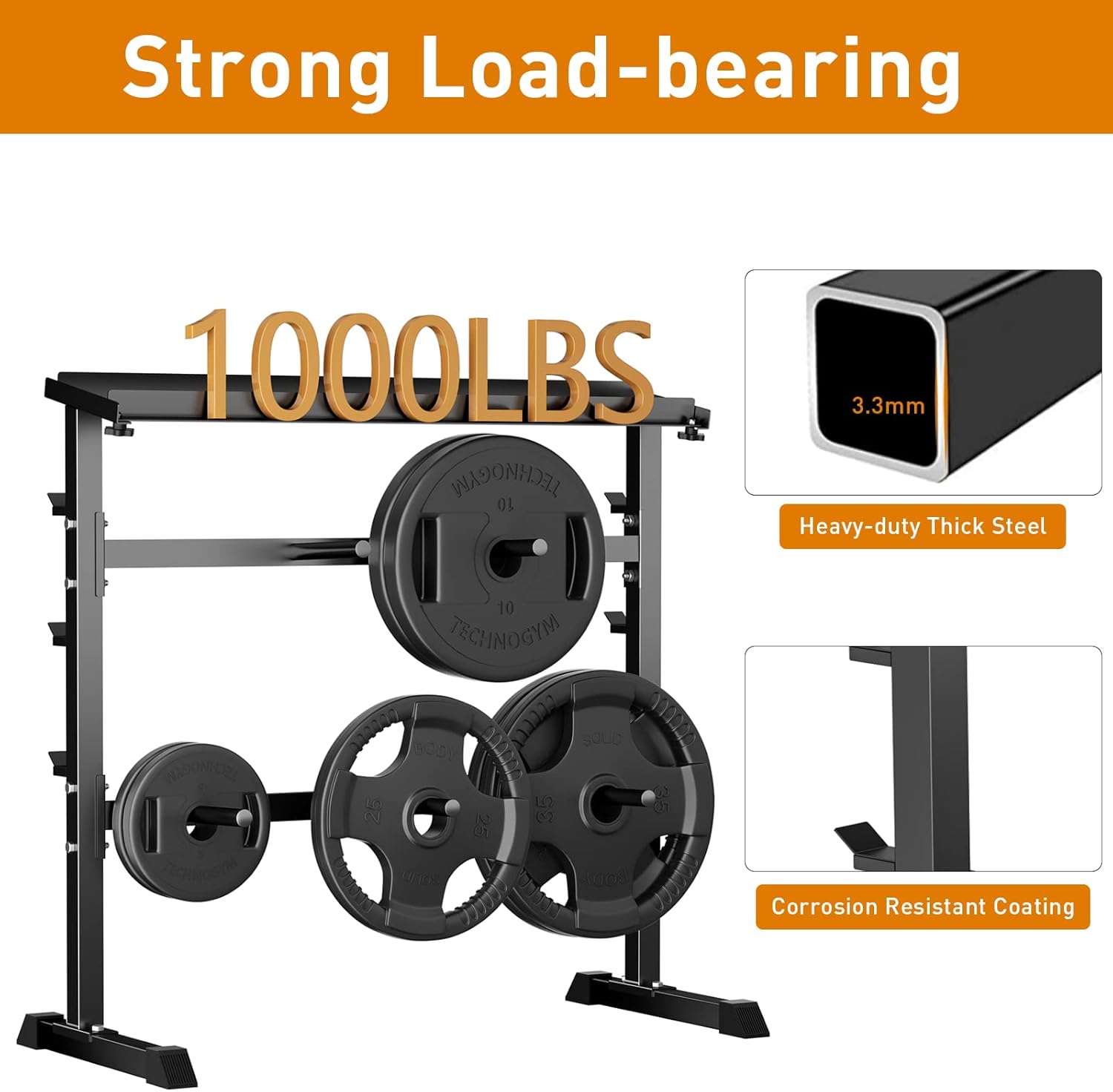Rack Porta Pesi per Allenament - Home Gym Weight recensione e prezzo