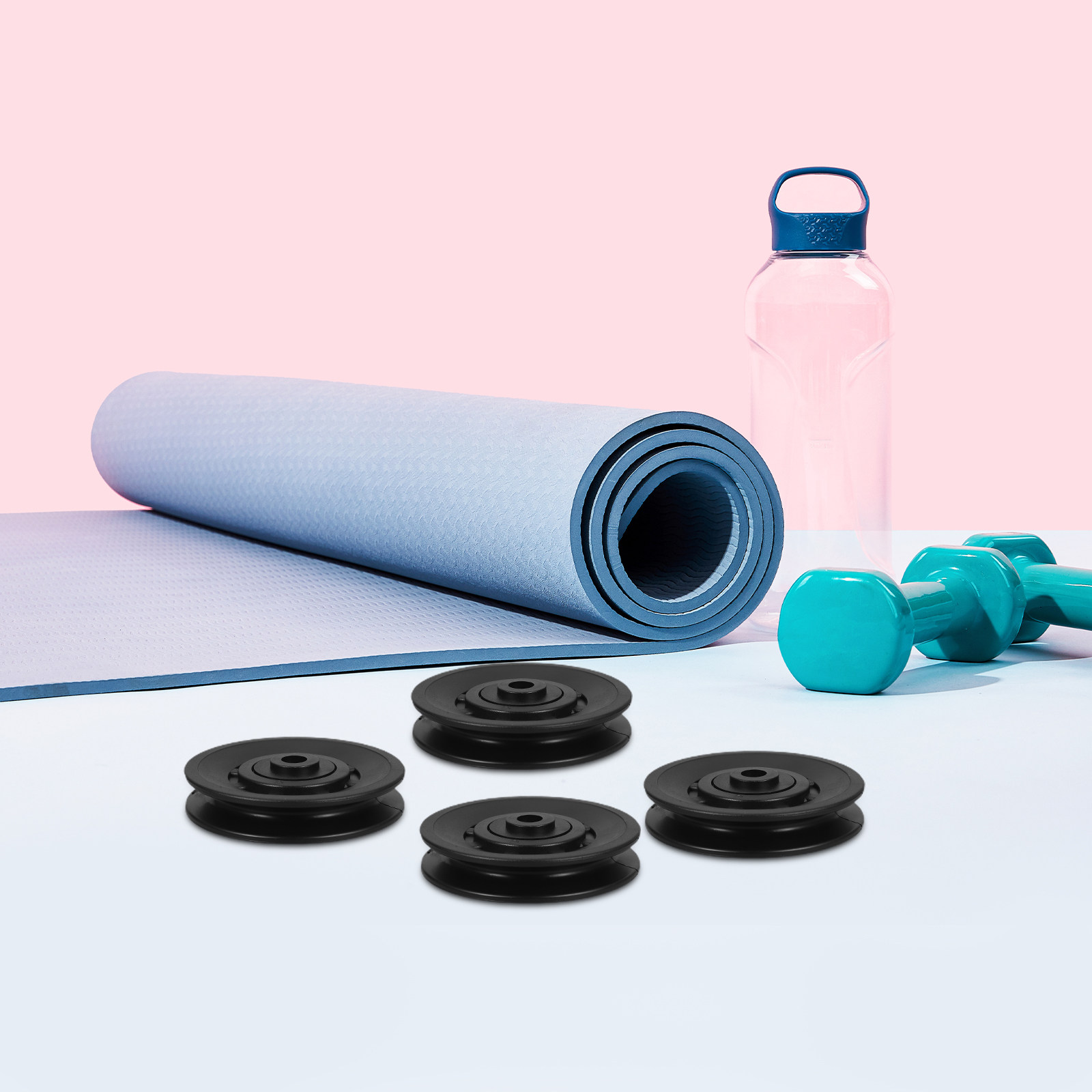 Set di 4 Pulegge da 90 mm per  - Home Gym Universal Machine recensione e prezzo