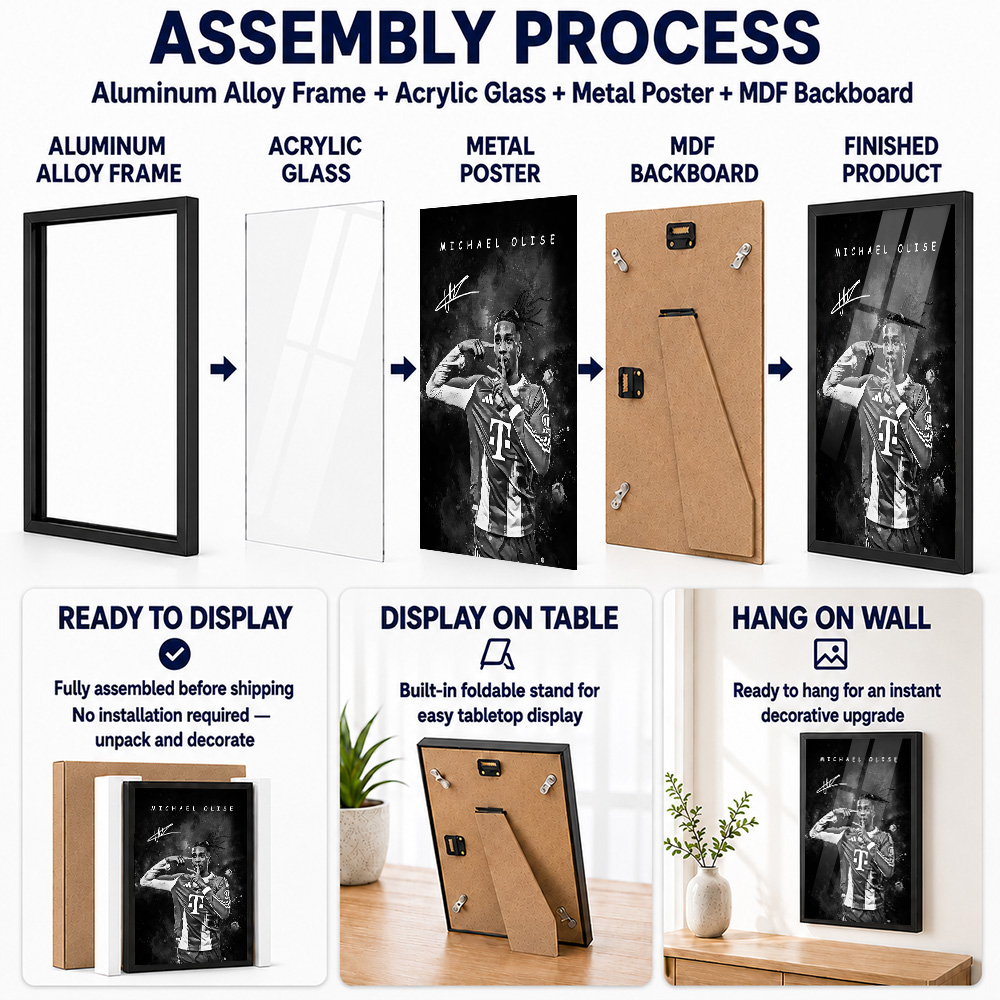 Stampa su Metallo Incorniciata - Home Gym Icon recensione e prezzo