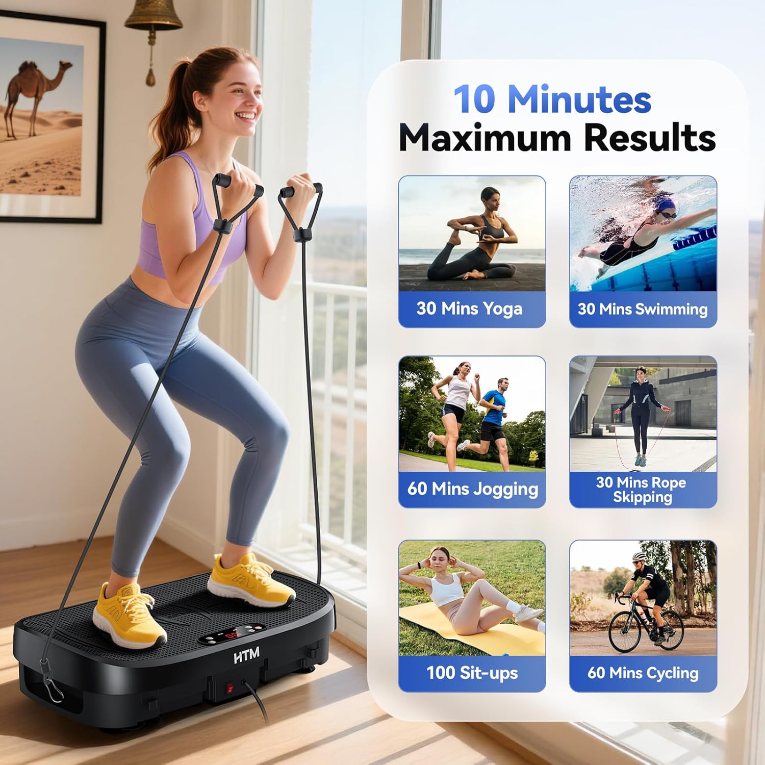 Piattaforma Vibrante per Bruci - Home Gym Training Program recensione e prezzo