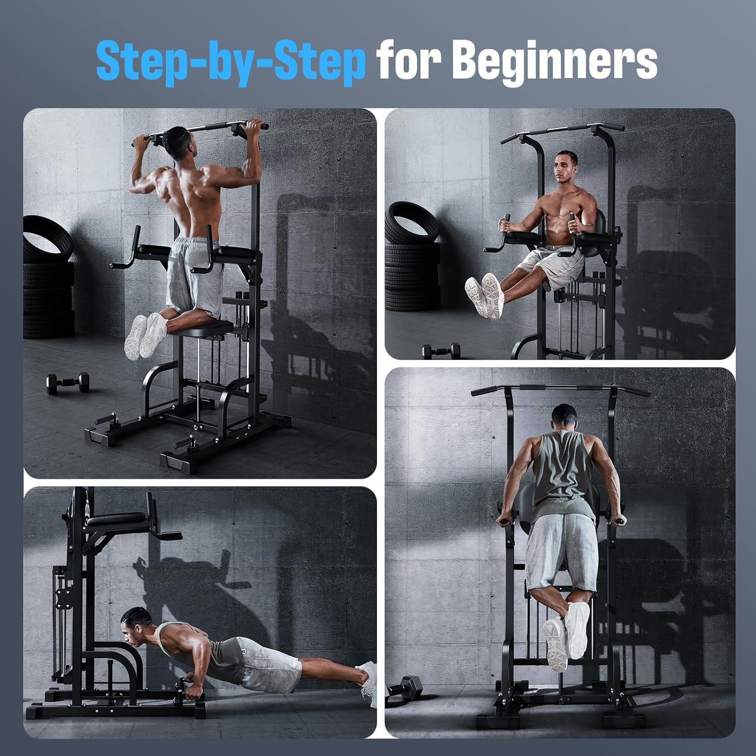 Power Tower Pull-Up Dip Statio - Pull Up Bar Tower recensione e prezzo
