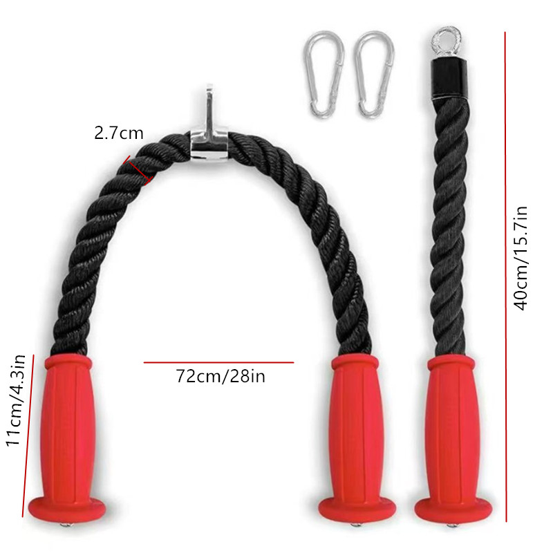 Corde ergonomiche per tricipit - Home Gym Unit recensione e prezzo