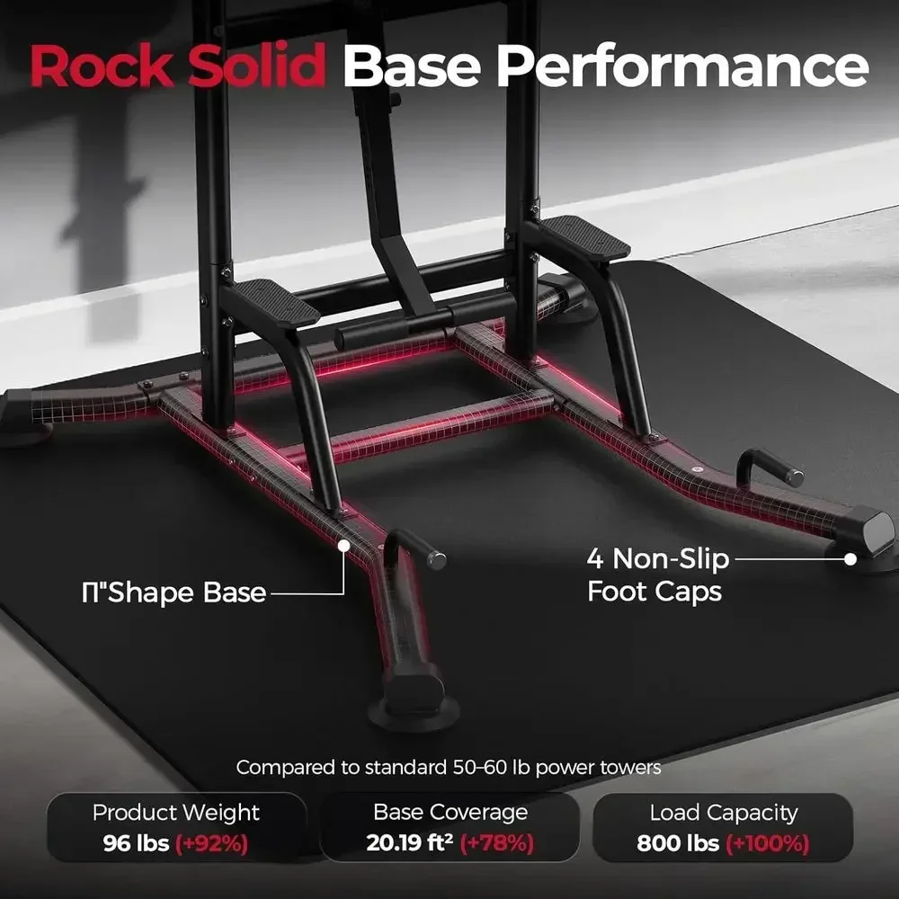 Power Tower con assistenza per - Pull Up Bar Tower recensione e prezzo
