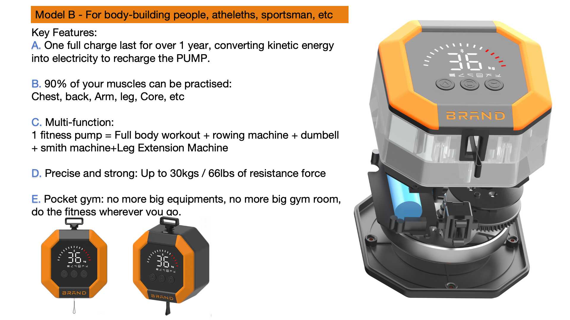 Pompa elettrica intelligente t - Home Gym Total Fitness recensione e prezzo
