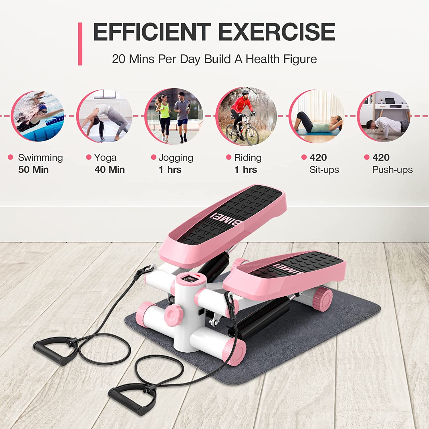 Mini stepper portatile per pal - Home Gym Training Program recensione e prezzo