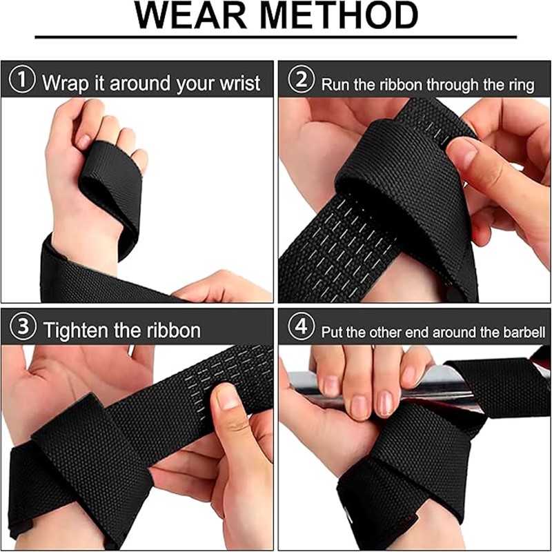 Cinghie da polso per sollevame - Lifting Straps Wrist recensione e prezzo