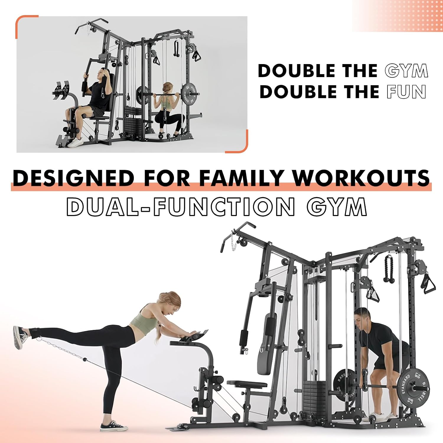 Smith Machine a Doppia Postazi - Home Gym One Machine recensione e prezzo