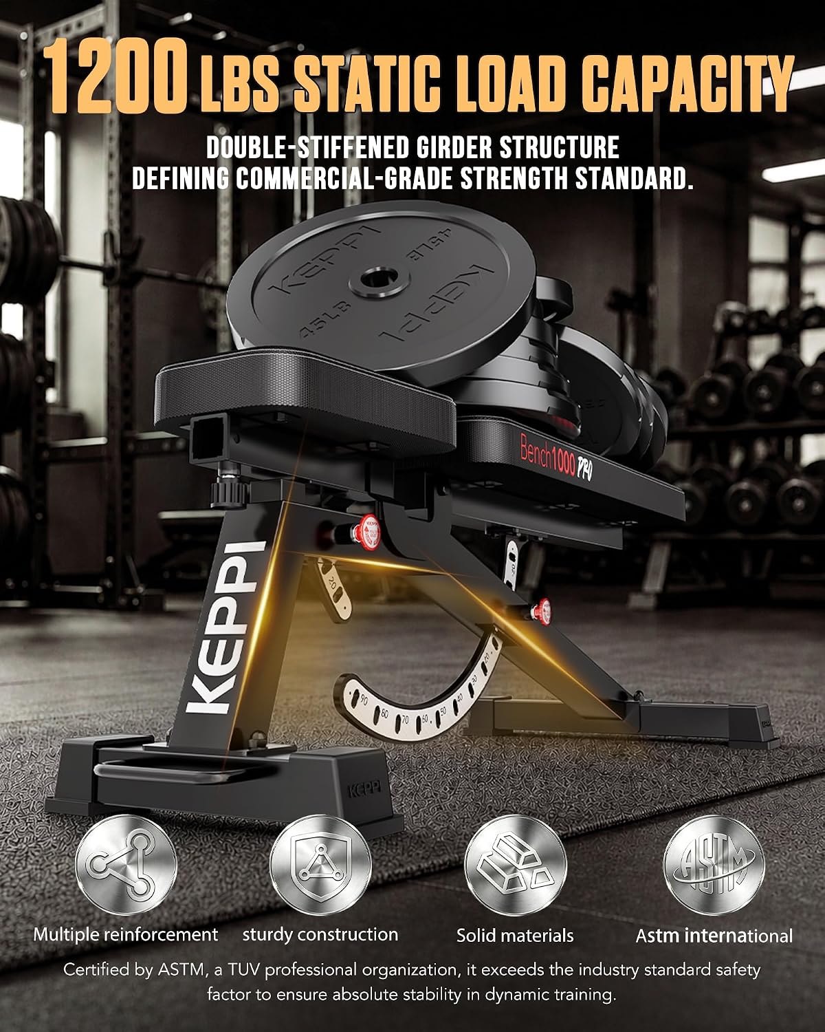 Panca Regolabile per Pesi 1200 - Home Gym Weight recensione e prezzo