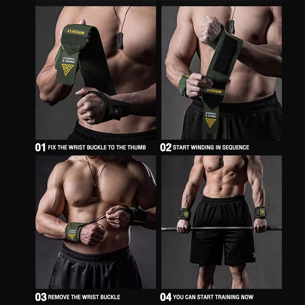 1 paio di braccialetti fitness - Lifting Straps Wrist recensione e prezzo