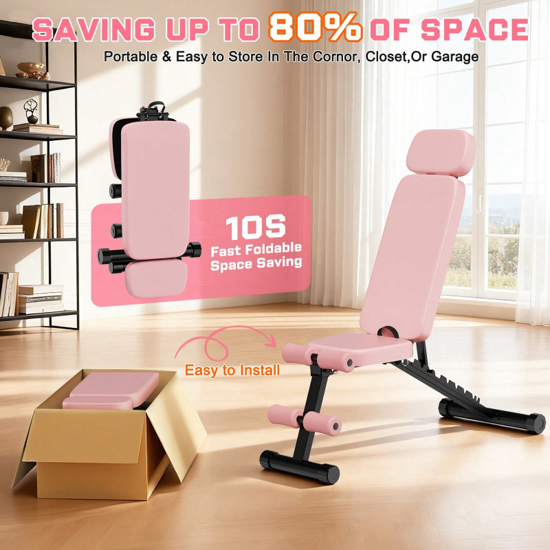 Panca per Pesi Regolabile a 9  - Home Gym Weight recensione e prezzo