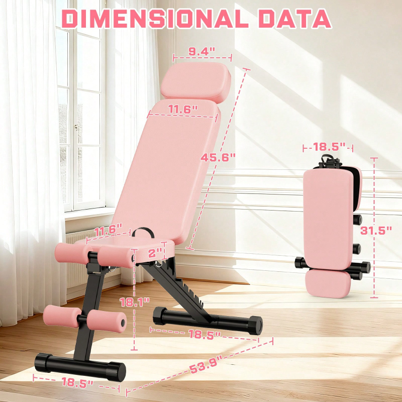Panca per Pesi Regolabile a 9  - Home Gym Weight recensione e prezzo